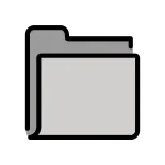File Folder SVG Icon